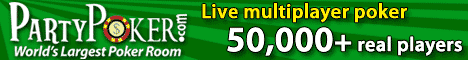 Visit Party Poker: Rated 4 Stars!
