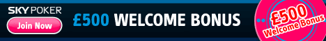 Try Sky Poker Now!